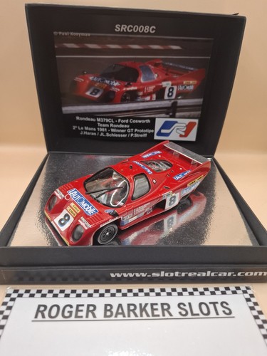 Slot real car rondeau m379cl - slot,
