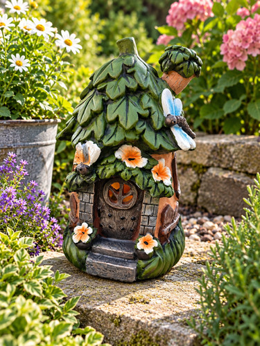 Garden fairy flower dragonfly - flower,