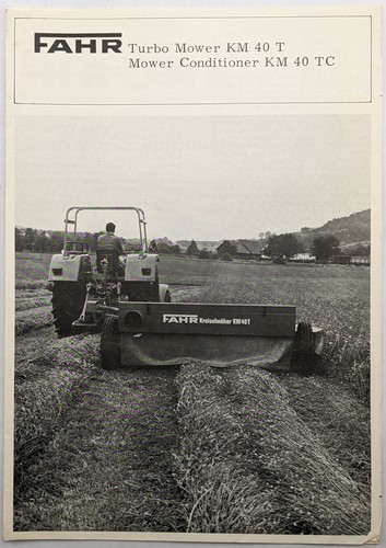 Fahr turbo mower - fahr, &