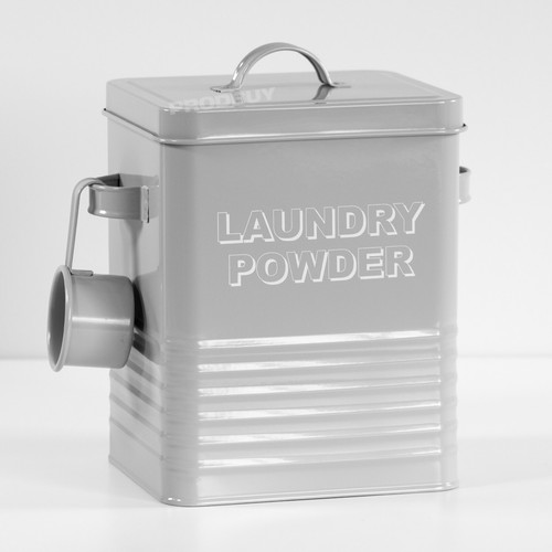 Grey laundry powder - powder, pods
