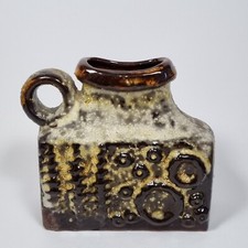 Vintage Carstens 7808-15 Moon Crater West German Pottery Vase