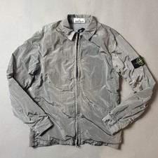 Stone Island Silver Nylon