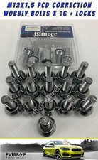 Alloy Wheel Wobble Bolts Fit Mercedes E Class W124 W210 M12x1.5 + Lockers