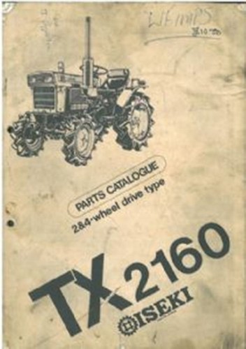 Iseki tractor tx2160 parts - iseki,