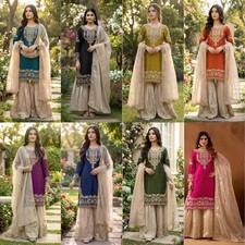 PUNJABI SHARARA PLAZZO KURTI