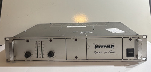 Matamp quasar 500 stereo - quasar,