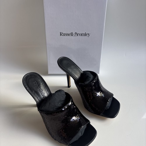 Ladies black sequin heeled - ladies,