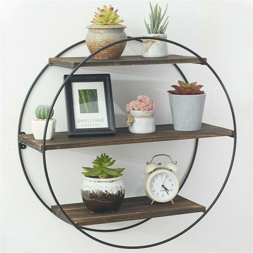 Metal frame round wall - metal,