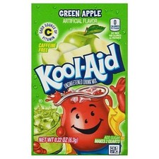 48x Kool-Aid Packets Green
