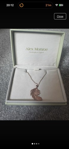 Alex monroe rose gold plated - alex,