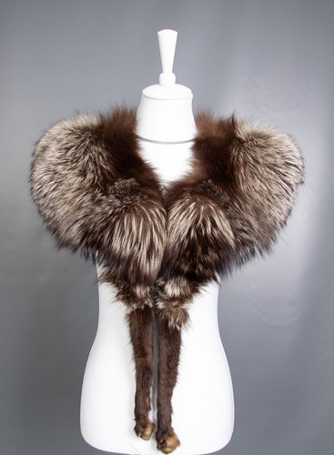 1387 glamorous real silver fox - 1387,