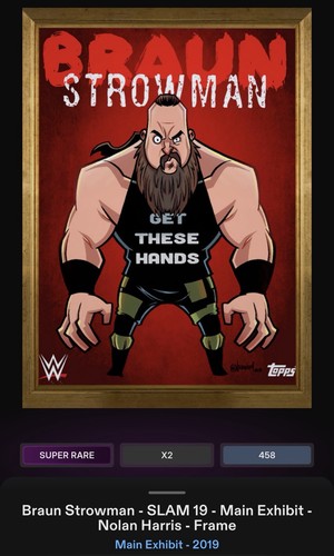 2019 topps slam digital braun - topps,