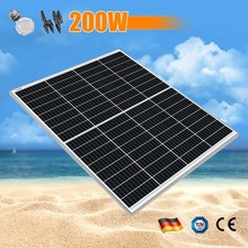 12V 200W 195W Mono Solar Panel