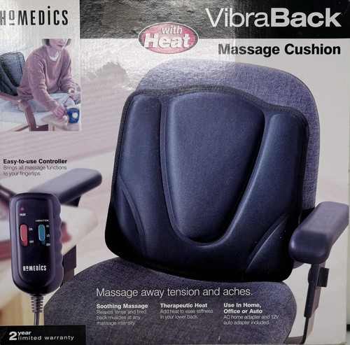 Homedics black massage cushion - black,