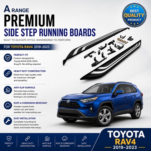 2pcs fixed running board side - board,