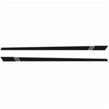2Pc Car Body Stripe Stickers