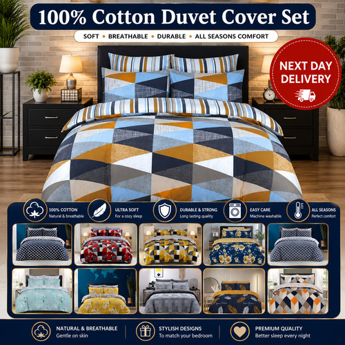 Luxury 100 cotton - luxury, reversible