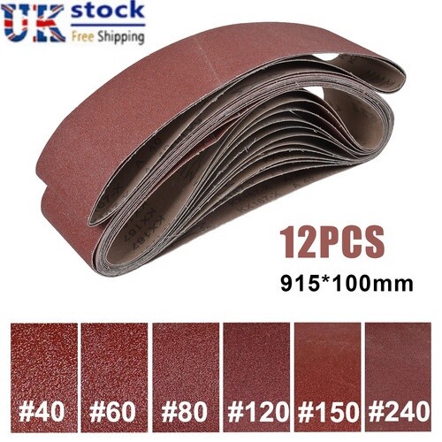 915 100mm sanding belts mixed - sanding,