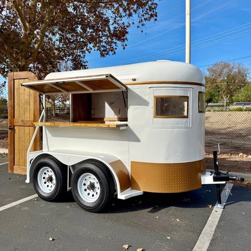 Vintage style mobile food - vintage,