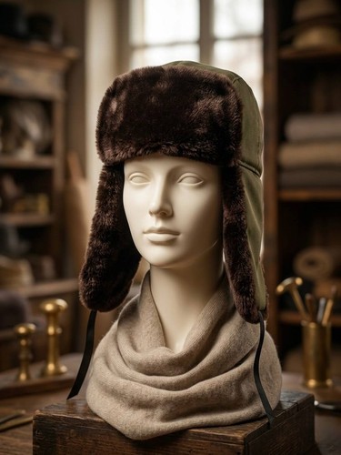 Vintage russian ushanka hat - ushanka,