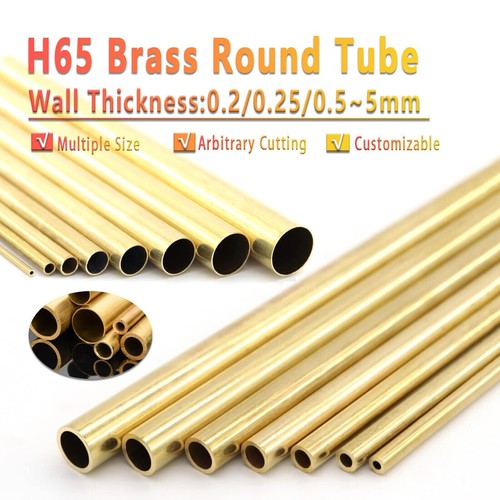 Brass hollow tube - 0.6mm, 0.9mm