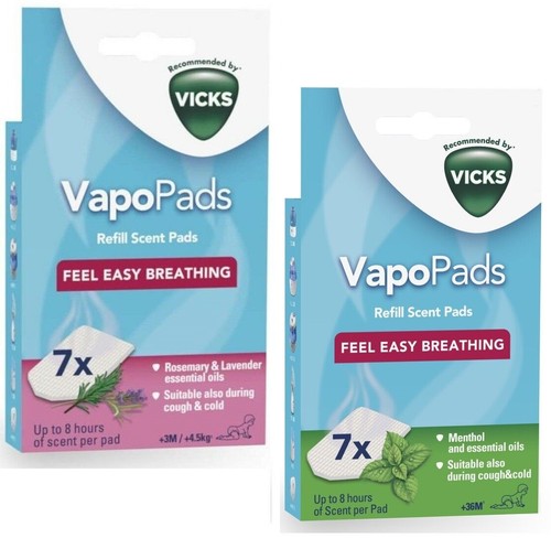 Vicks vapopads mentol - vapopads, |