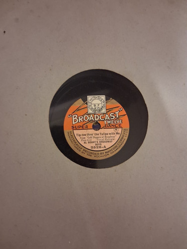 Vintage inch rpm shellac - 10-inch,