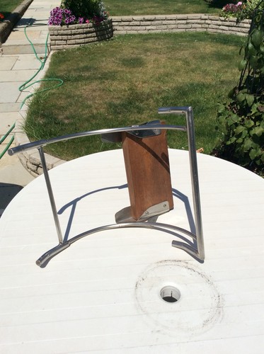 Teak and stainless - a,