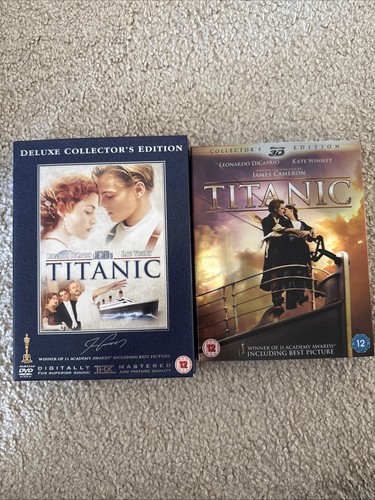 Titanic blu ray deluxe - titanic, blu-ray