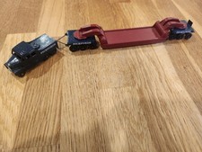 Restored/Repainted MATCHBOX MAJOR PICKFORDS 200 TON LOW LOADER M-6-A2. 1960 VGC