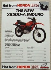 HONDA XR500-A Enduro