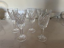 Set of 4 Tyrone Crystal  Sperrin Sherry Glasses - excellent condition 