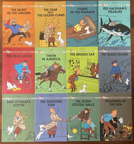 The adventures tintin x12 - of,
