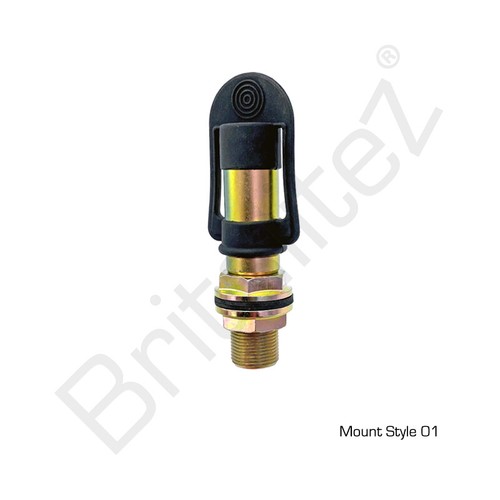 Din mount for flashing - for,