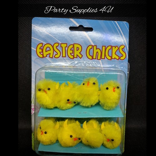 8pk cute easter - chicks., party