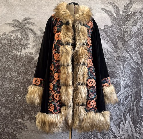 Joe browns velvet afghan coat - afghan,