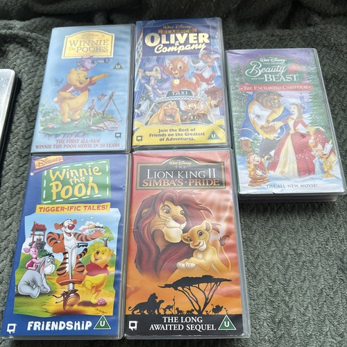 Disney vhs movies winnie the - vhs, 5