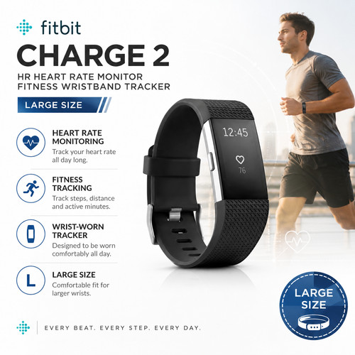 Fitbit charge heart - 2, rate