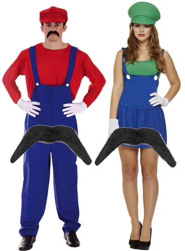 Mens mario ladies luigi - mens, +