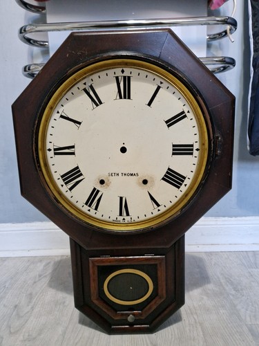 Antique american drop dial - american,