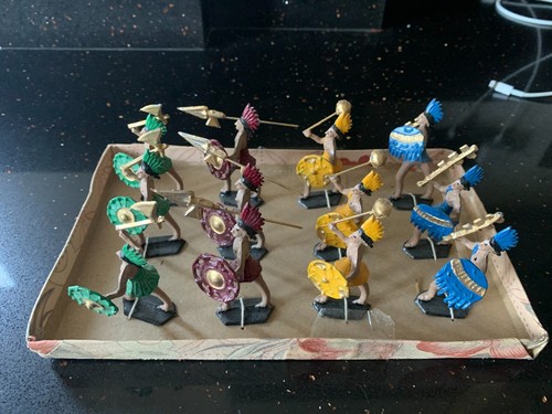 Warrior figures cold painted - warrior,