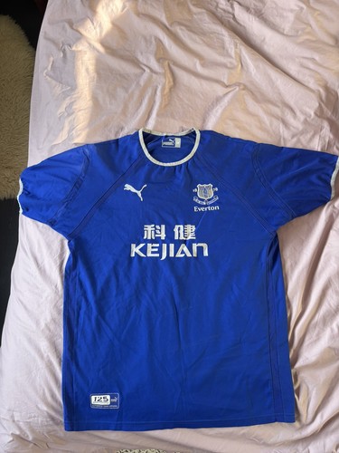 Everton home shirt - everton,