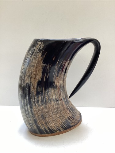 Vintage viking horn tankard - viking,