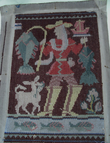 Hand made antoque tapestry - ,