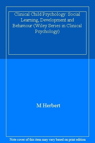 Clinical child psychology - child,