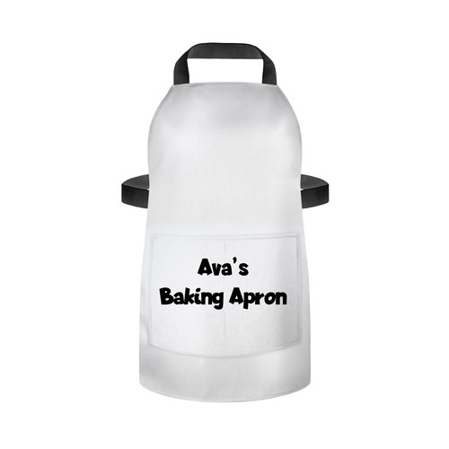 Personalised kids apron with - kids,