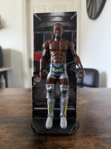 Wwe kofi kingston mattel basic - kingston,