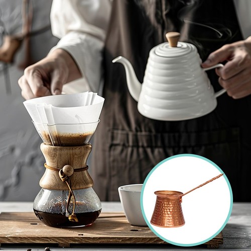 Coffee accessory copper - coffee, pot
