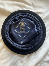 British Wool Beret Black -