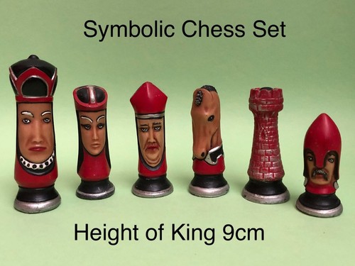 Latex chess set long - chess, life